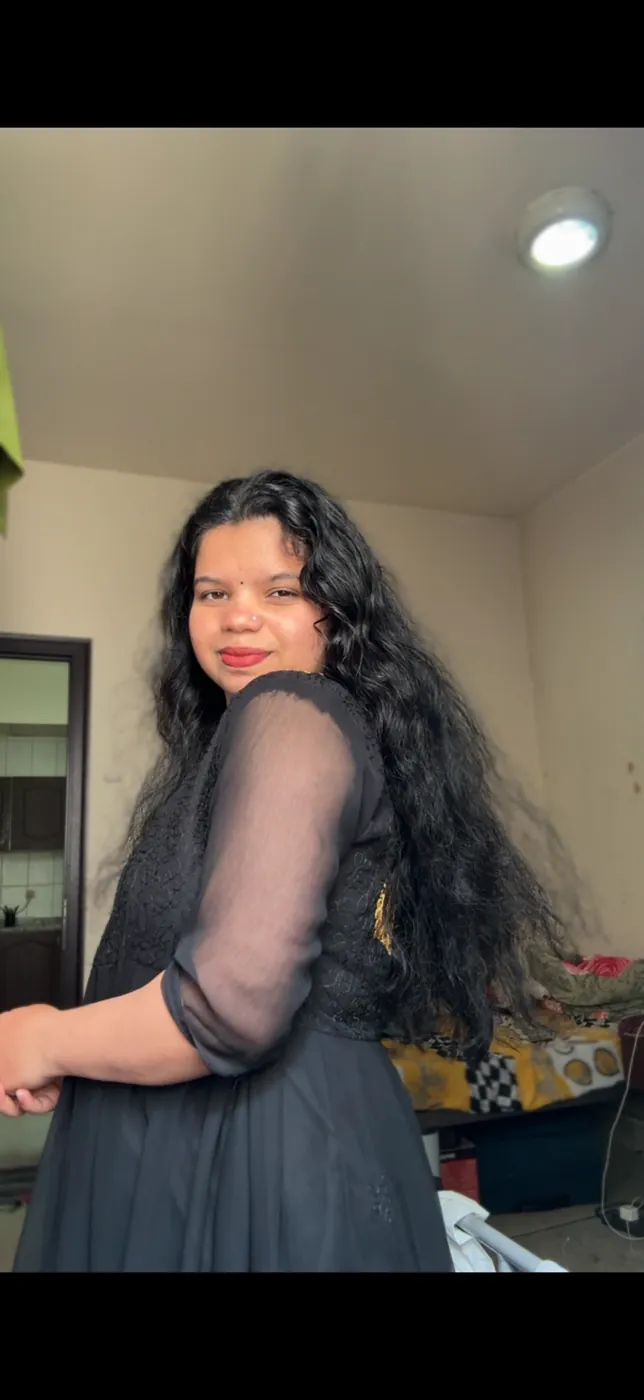 Vishwaja in black